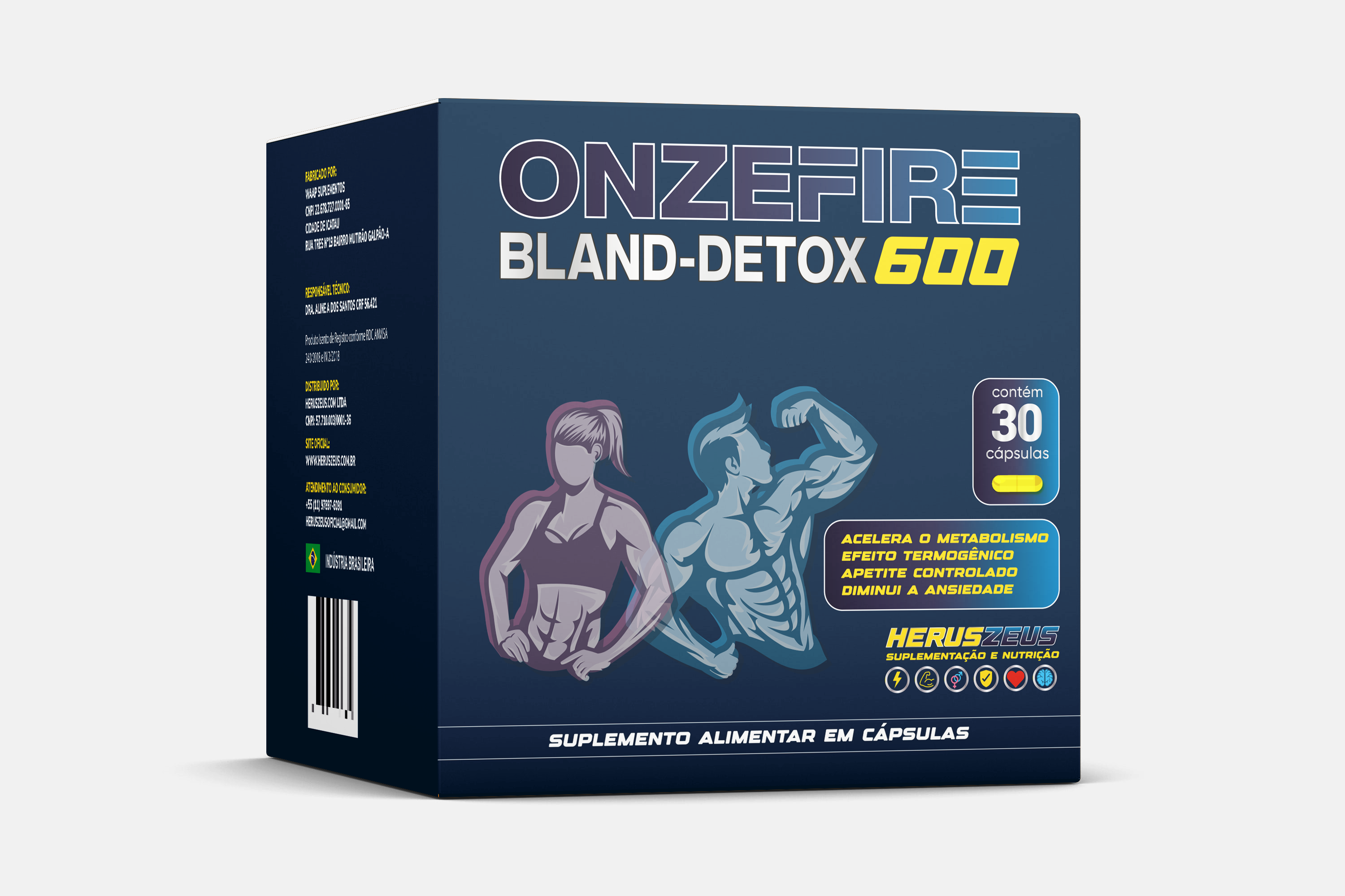 OnzeFire Bland-Detox 600 HerusZeus